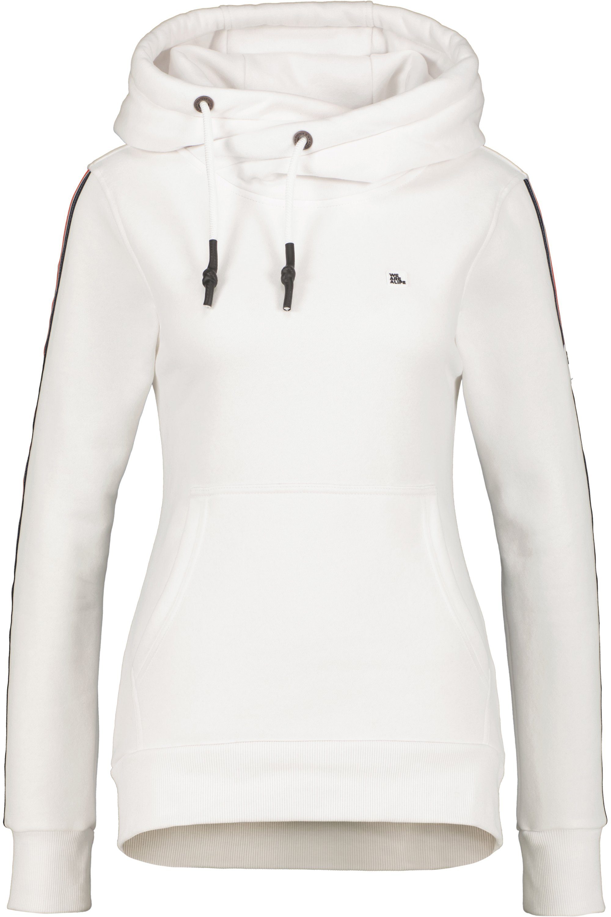 Alife & Kickin Kapuzensweatshirt Sweatshirt Kapuzensweatshirt, SarahAK white Sweat D Damen