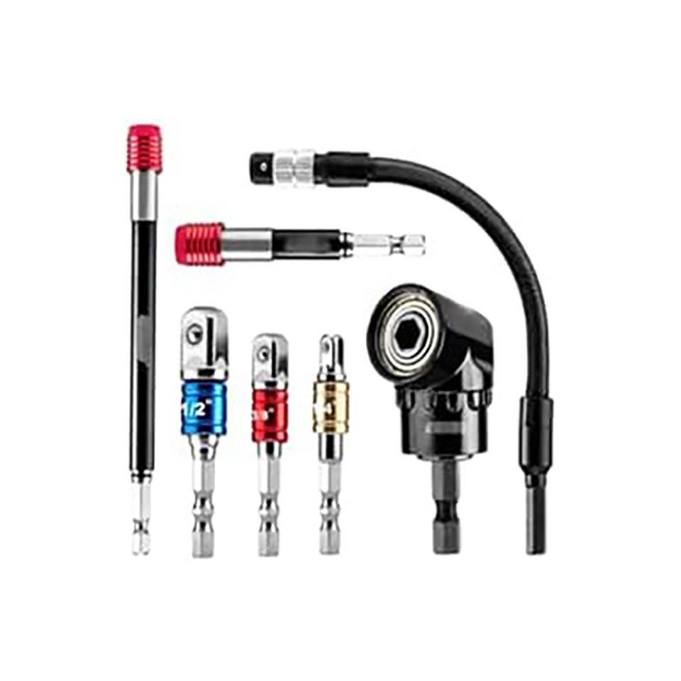 Stecknuss Red Tools Adapter Set 7 teilig mit Steckschlüssel Adapter