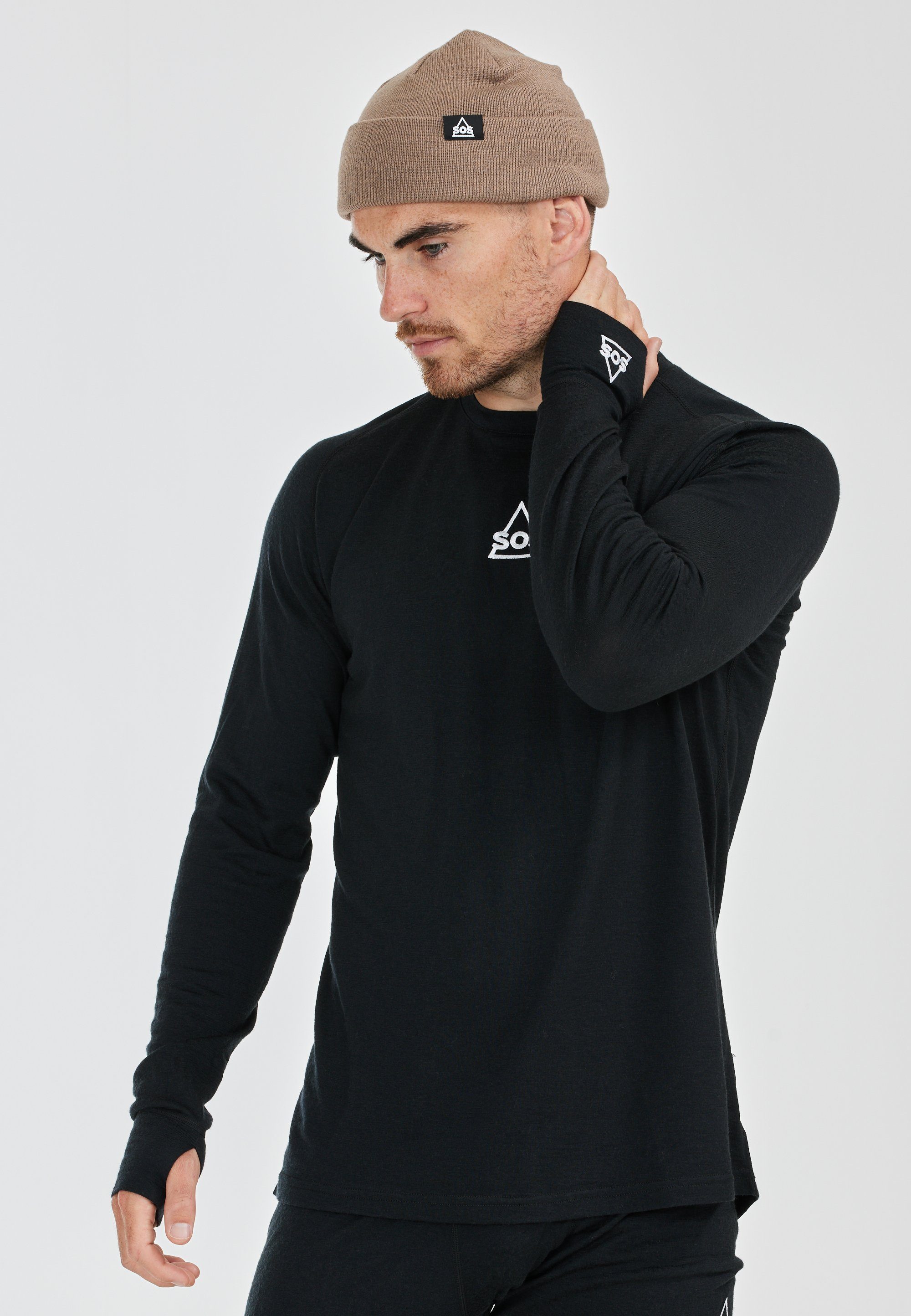 SOS Funktionsshirt Nuuk mit temperatur- und feuchtigkeitsregulierender Funktion