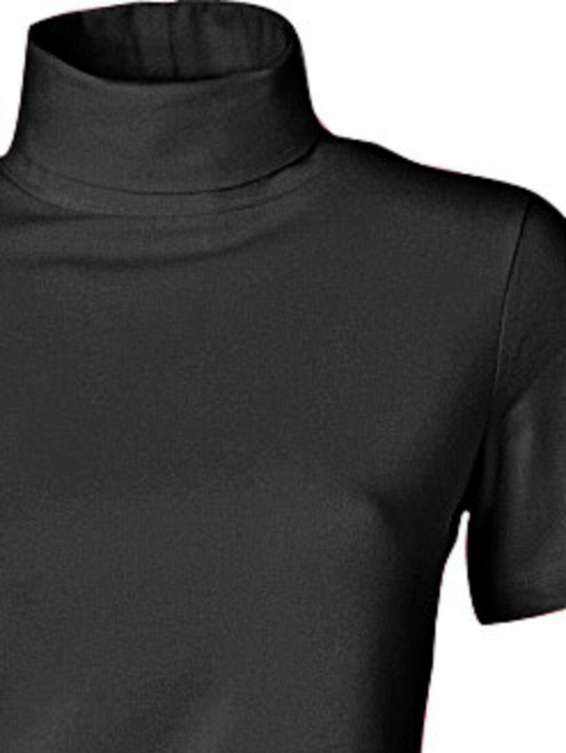 heine T-Shirt Rollkragen-Shirt Kurzarm