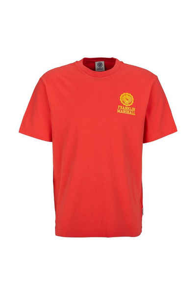 Franklin & Marshall T-Shirt »T-Shirt mit kleinem Logo-Print« aus reiner Baumwolle