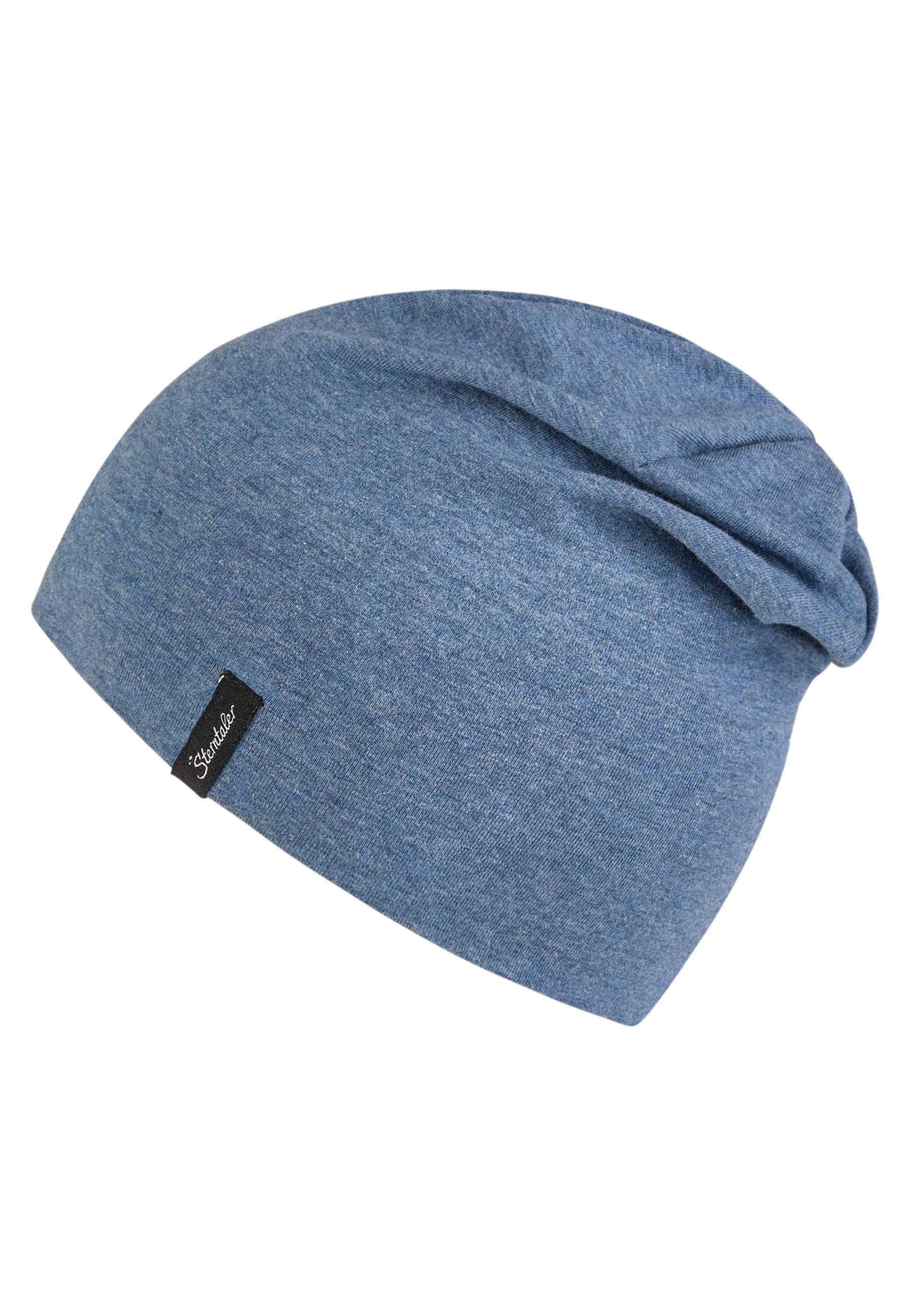 Sterntaler® Beanie OCS Beanie melange (1-St) Kindermütze aus weichem Melange-Singlejersey