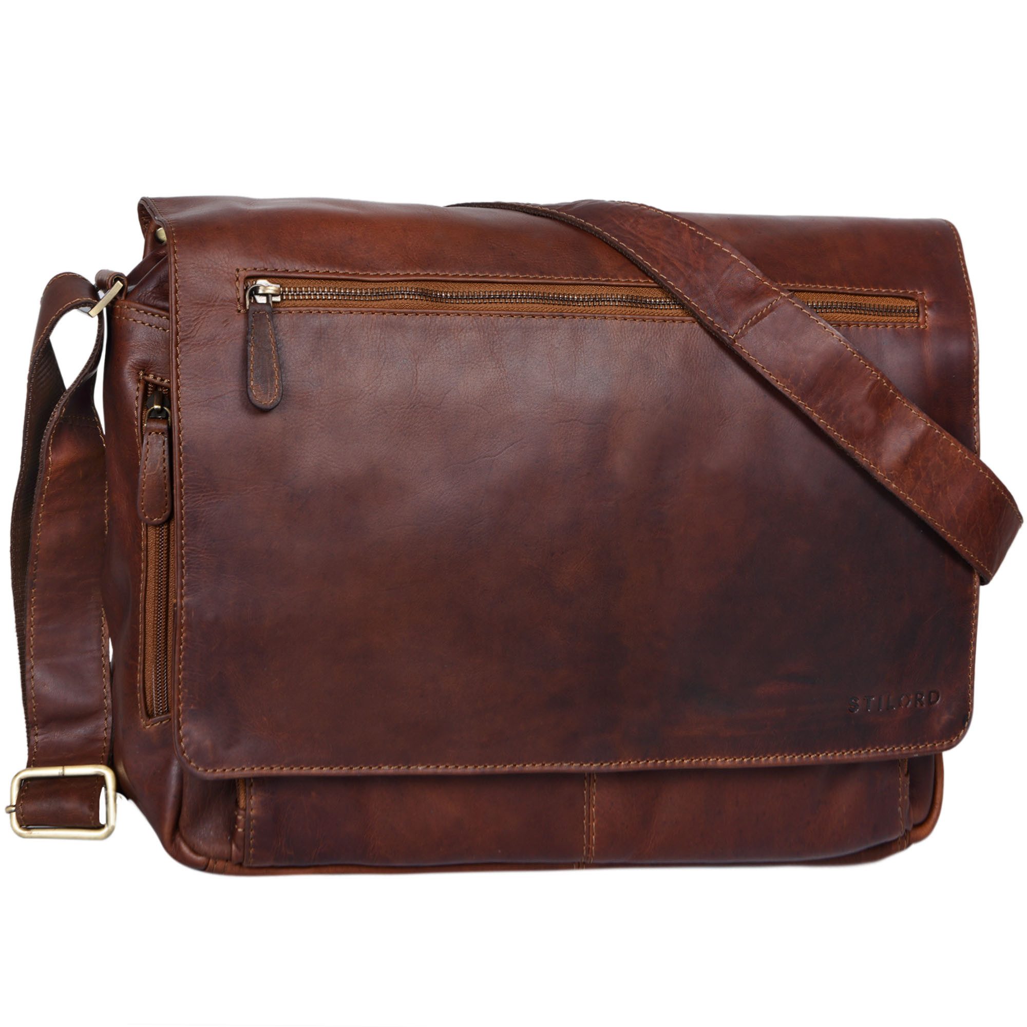 Laptoptasche "Jan" 15,6 Zoll Laptoptasche Leder