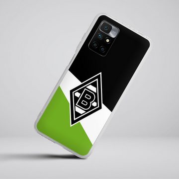 DeinDesign Handyhülle Borussia Mönchengladbach Gladbach Offizielles Lizenzprodukt, Xiaomi Redmi 10 2022 Silikon Hülle Bumper Case Handy Schutzhülle