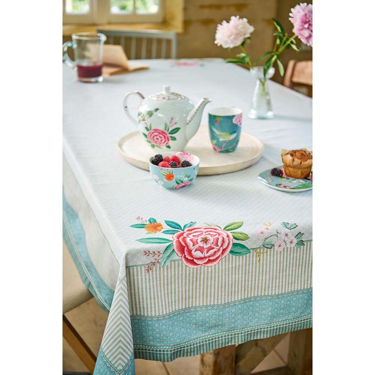 PiP Studio Tasse Henkelbecher Blushing Birds Blau (XL)