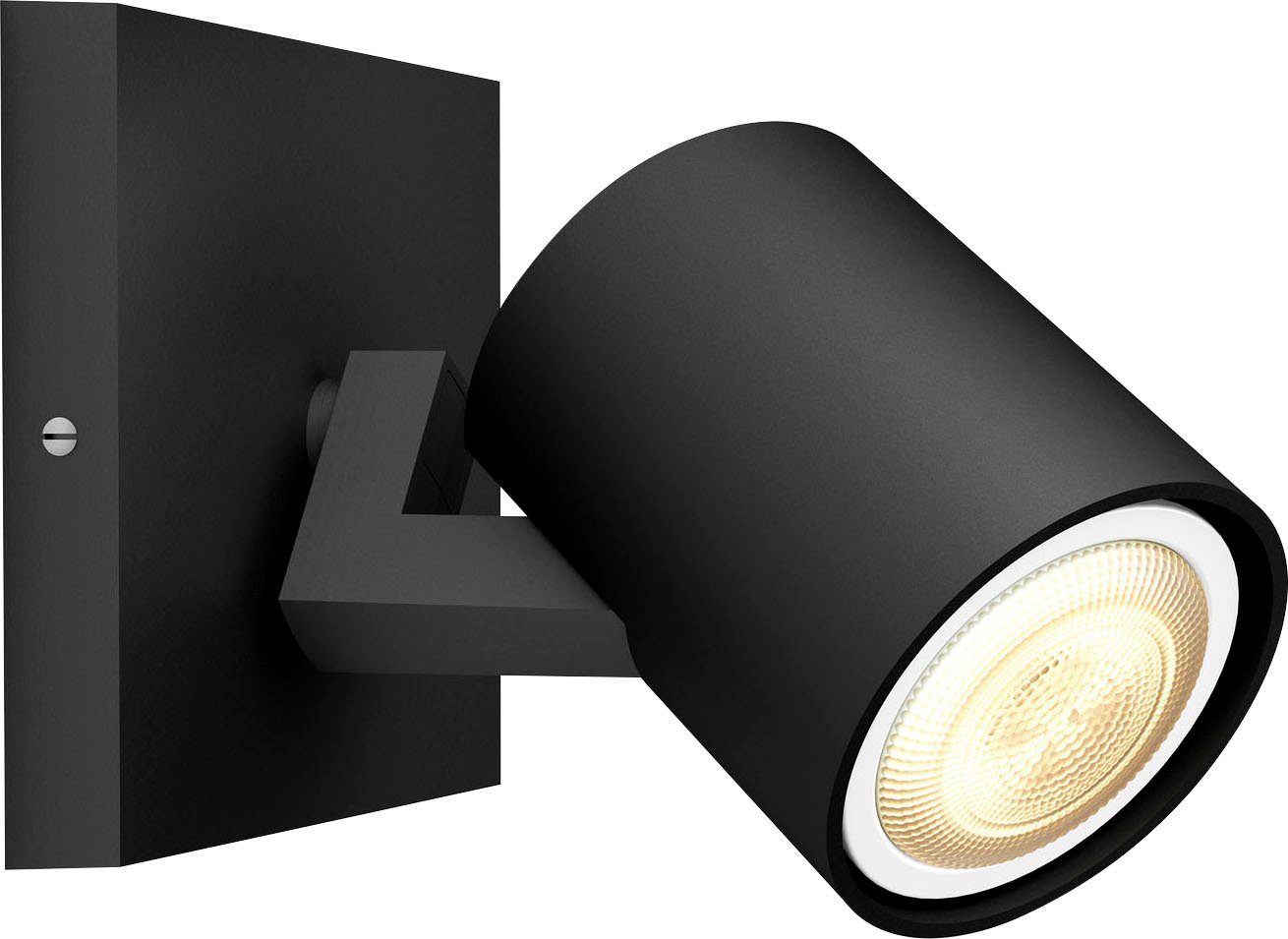 Philips Hue LED Flutlichtstrahler Runner, Dimmfunktion, Leuchtmittel  wechselbar, Warmweiß, Sofortige Steuerung per Bluetooth