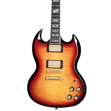 Gibson E-Gitarre, SG Fireburst - Double Cut Electric Guitar, SG Supreme Fireburst - Double Cut Modelle