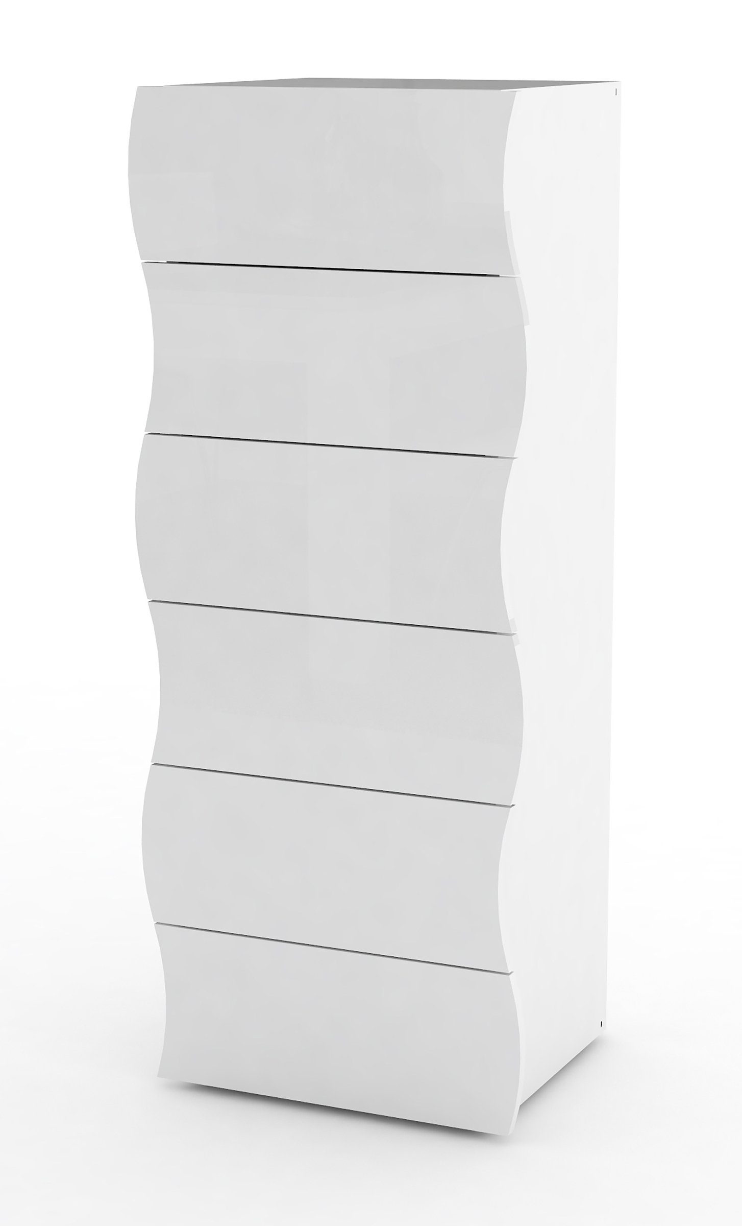 möbelando Kommode Onda, 50 x 121.7 x 40 cm (B/H/T)