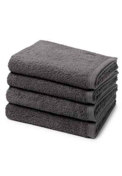 ROSS Handtuch Set Vita, Walkfrottee, (Spar-Set, 4-tlg), 4 X Handtuch - im Set - Baumwolle - Weich und saugstark