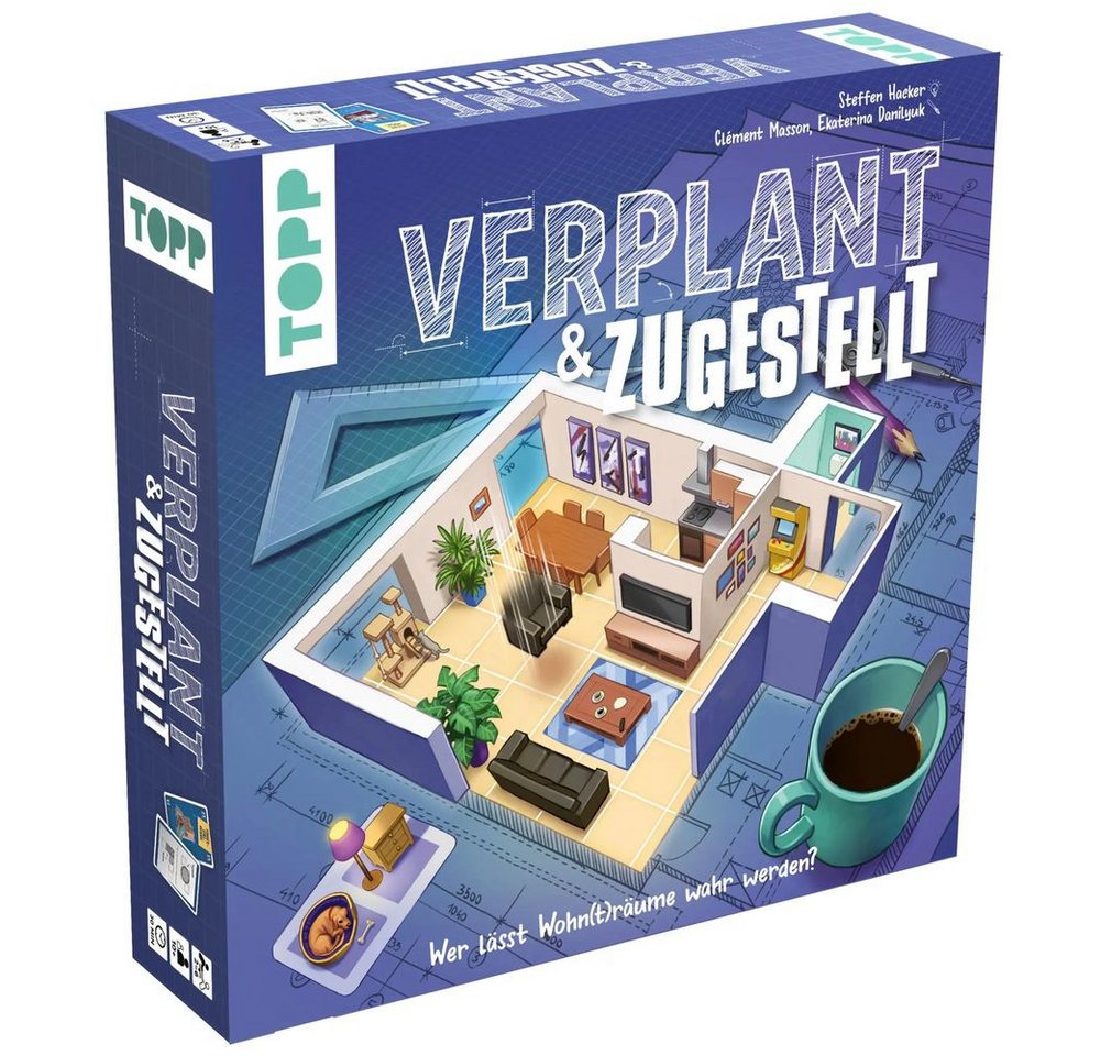 frechverlag Spiel Verplant & Zugestellt - Wer lässt Wohnträume wahr werden?