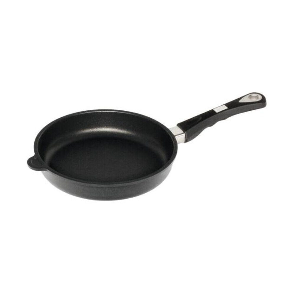 AMT-Gastroguss Bratpfanne Bratpfanne 24cm beschichtet H=5cm nicht induktionsfähig, (1-tlg), Bratpfanne, Ø24cm, Aluminiumguss