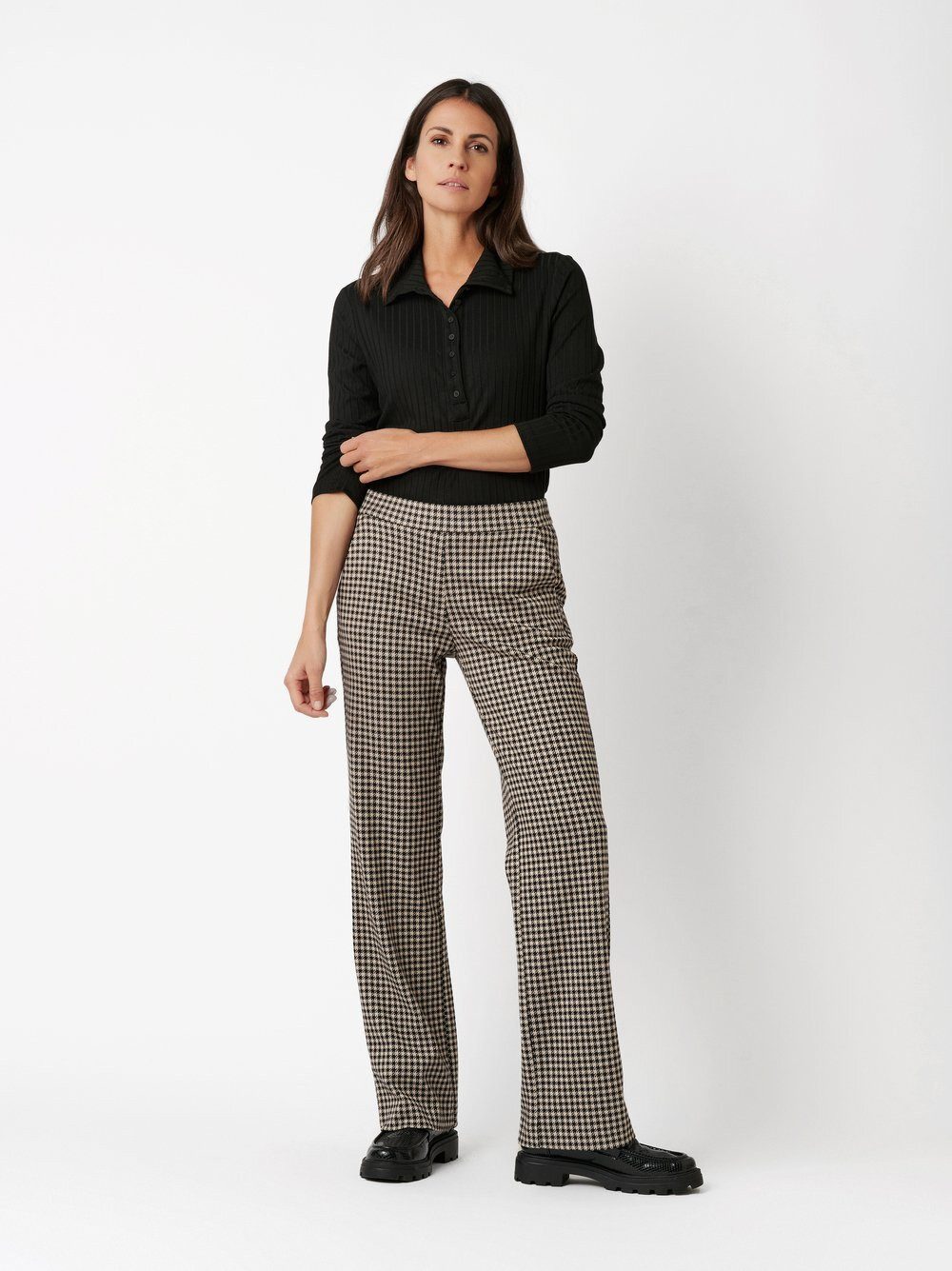 TONI Palazzohose Jenny mit Hahnentritt günstig online kaufen