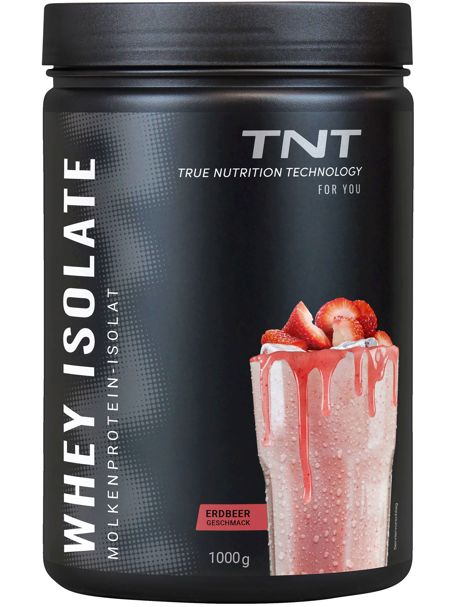 TNT (True Nutrition Technology) Whey Isolate - High-Protein-Drink mit wenig Kohlenhydraten und Fett Pulver