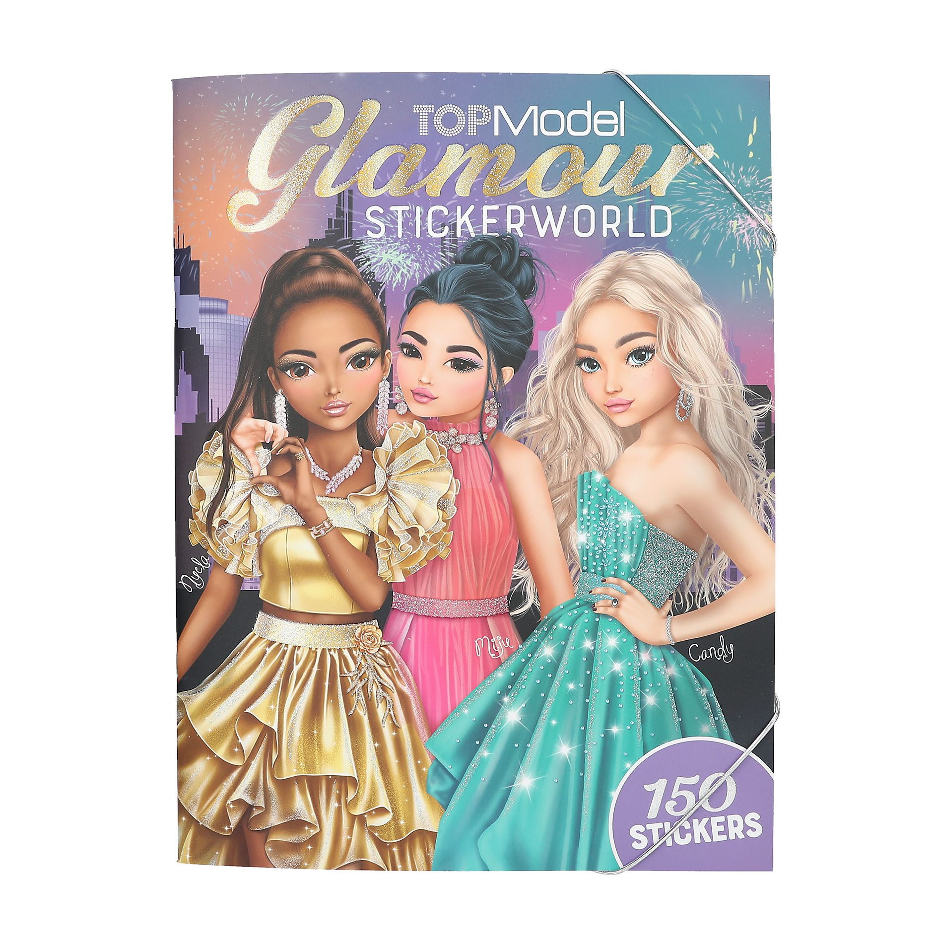 Depesche Stickerbuch DEPESCHE TOPModel Sticker World Glamour