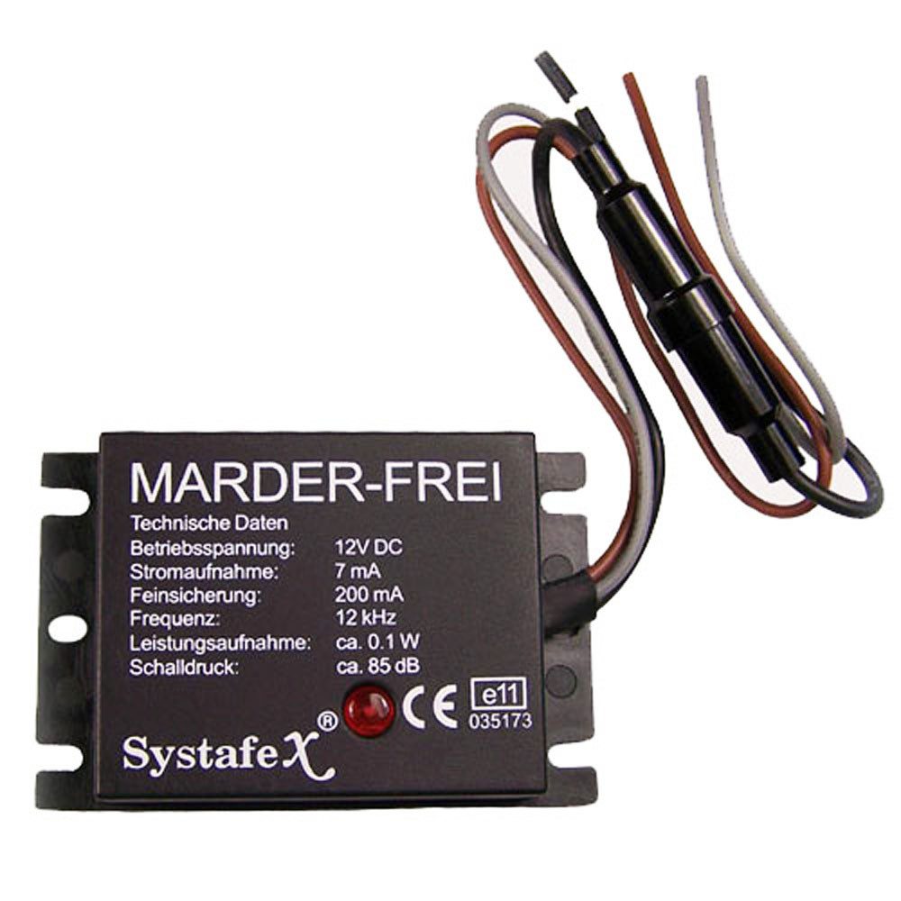 Systafex® Marder-Schutzgitter Kfz Marderschutz Marderfrei Marderabwehr Marderstop für Auto Fahrzeug, 5.5x6.5x2.5 cm, 1-St., Tier bleibt unversehrt