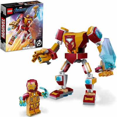 LEGO® Konstruktionsspielsteine »Iron Man Mech (76203), LEGO® Marvel«, (131 St)