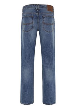 OKLAHOMA PREMIUM DENIM Straight-Jeans im 5-Pocket-Style (1-tlg)