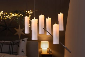 IC Winterworld LED Dekolicht Schwebende Kerzen mit Zauberstab als Fernbedienung, Warmweiß, LED-Kerze, Weihnachtsdeko mit Batteriebetrieb