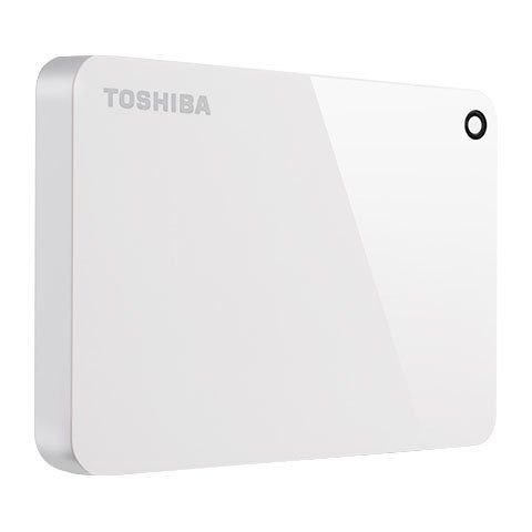 Toshiba Canvio Advance 4TB White externe HDD-Festplatte (4 TB) 2,5