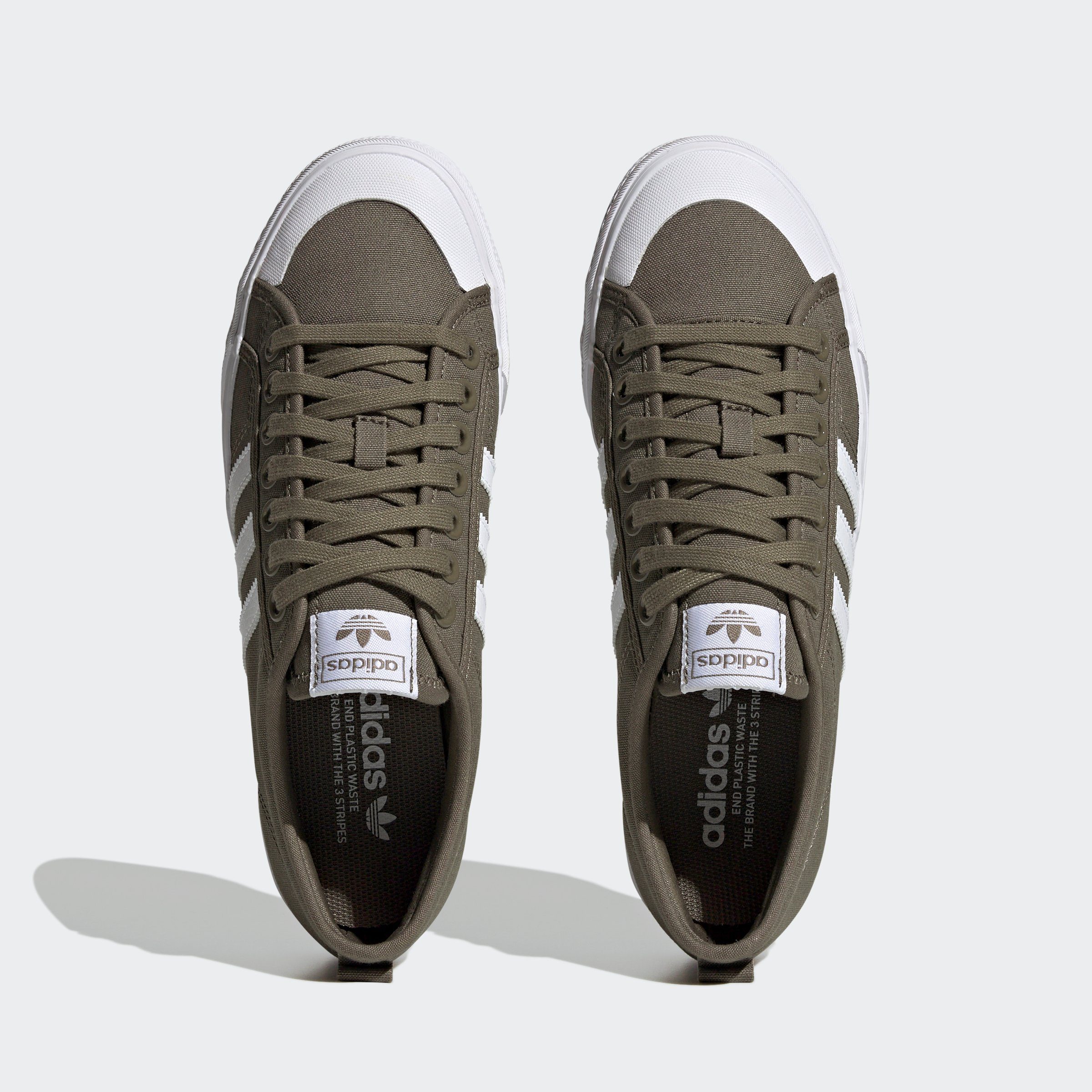 adidas Originals NIZZA Sneaker Olive Cloud White Cloud / Strata / White