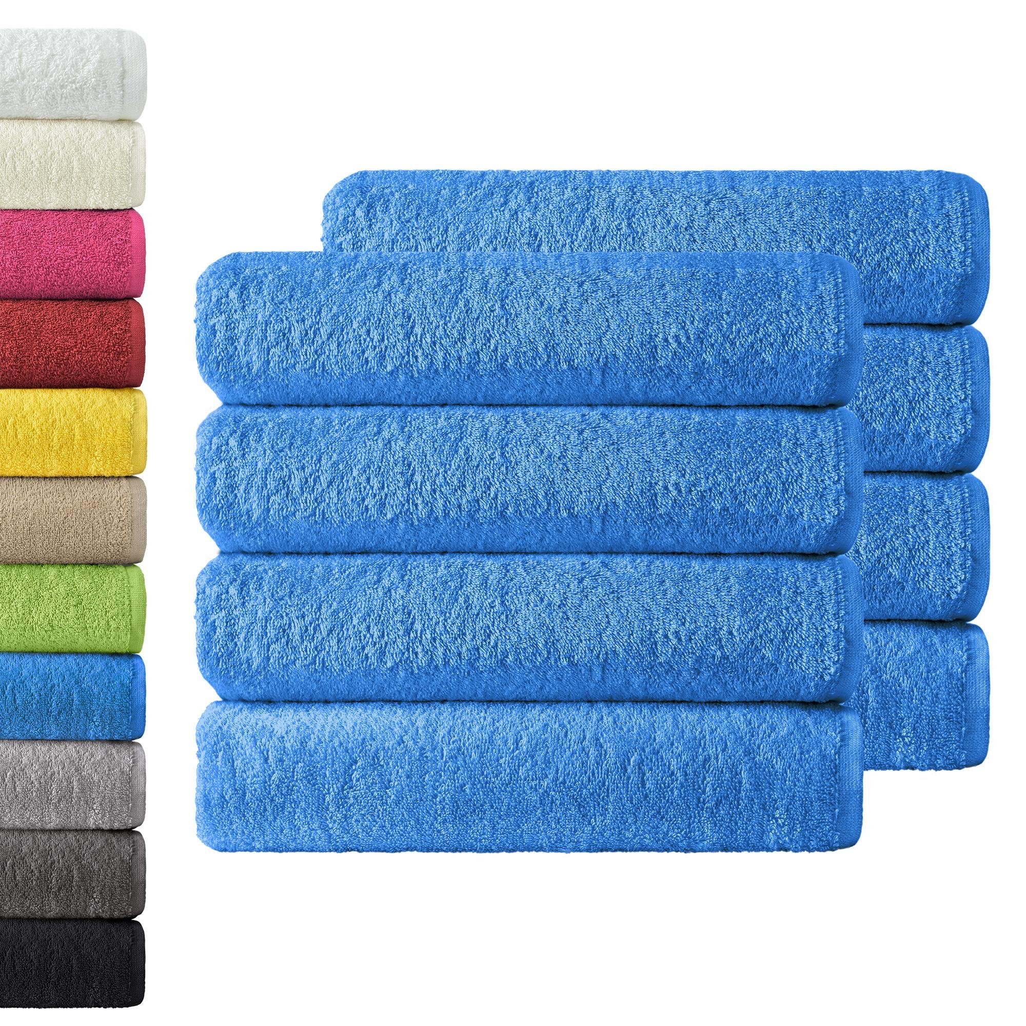 NatureMark Handtücher Handtuch 400gsm 50 X 100 CM (8er-Set), 100% Baumwolle günstig online kaufen