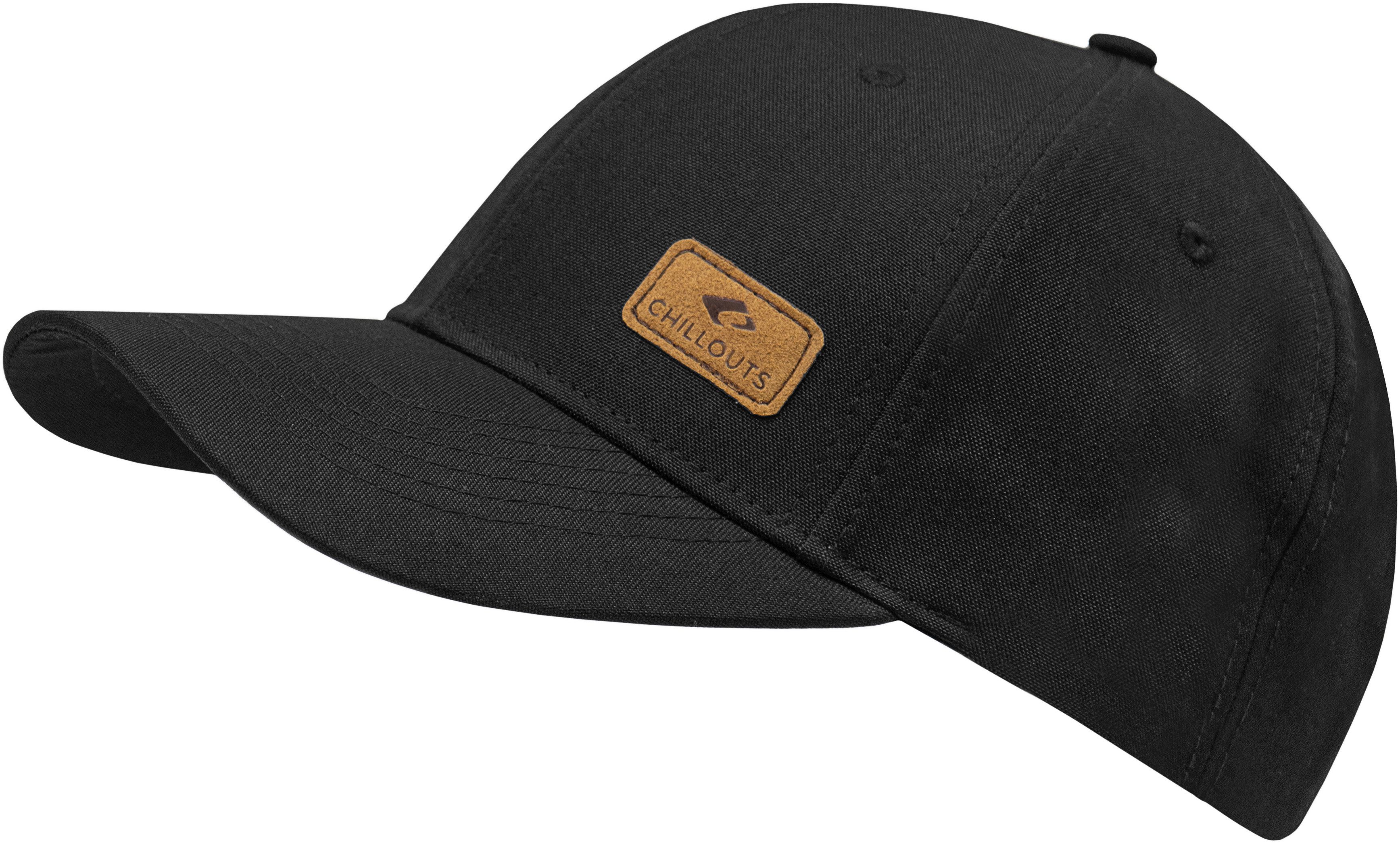 chillouts Baseball Cap Amadora Hat aus atmungsaktivem Material mit geschwungenem Schirm & verstellbar