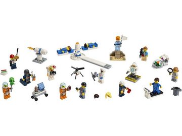 LEGO® Konstruktionsspielsteine LEGO® City - Stadtbewohner – Weltraumforschung &, (Set, 209 St)