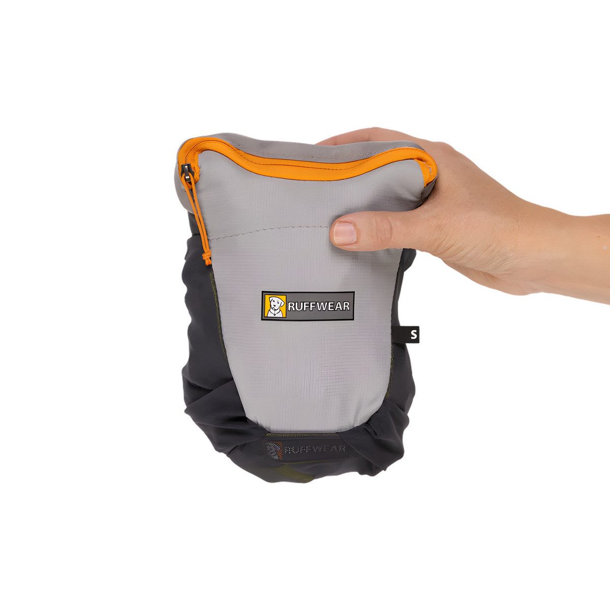 Ruffwear Sicherheitsgeschirr Notfallausrüstung BackTrak Dog Evacuation Kit Cloudburst Gray