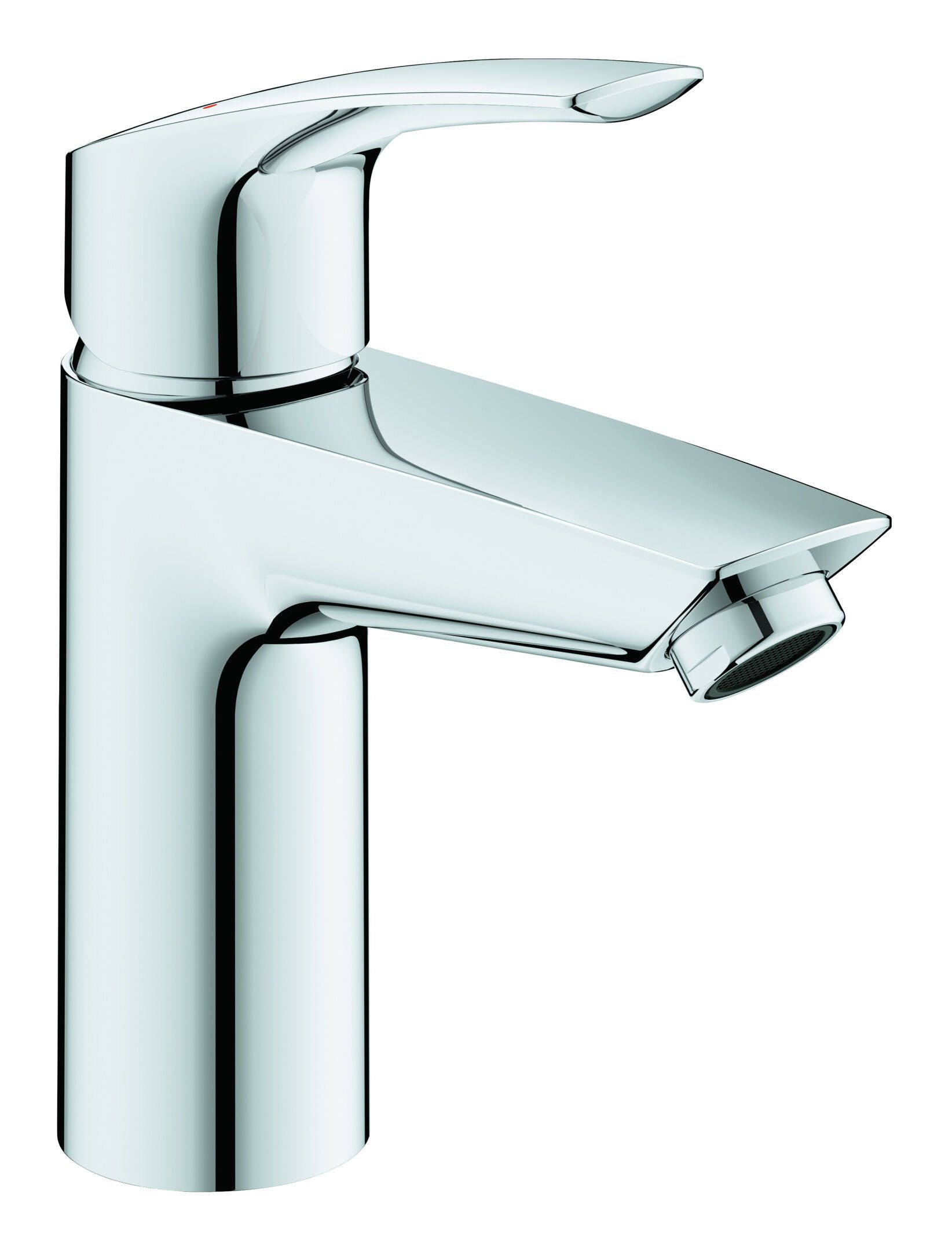 Grohe Waschtischarmatur Eurosmart Einhand mit Verbrühschutz mit Push-open-Ablaufgarnitur S-Size