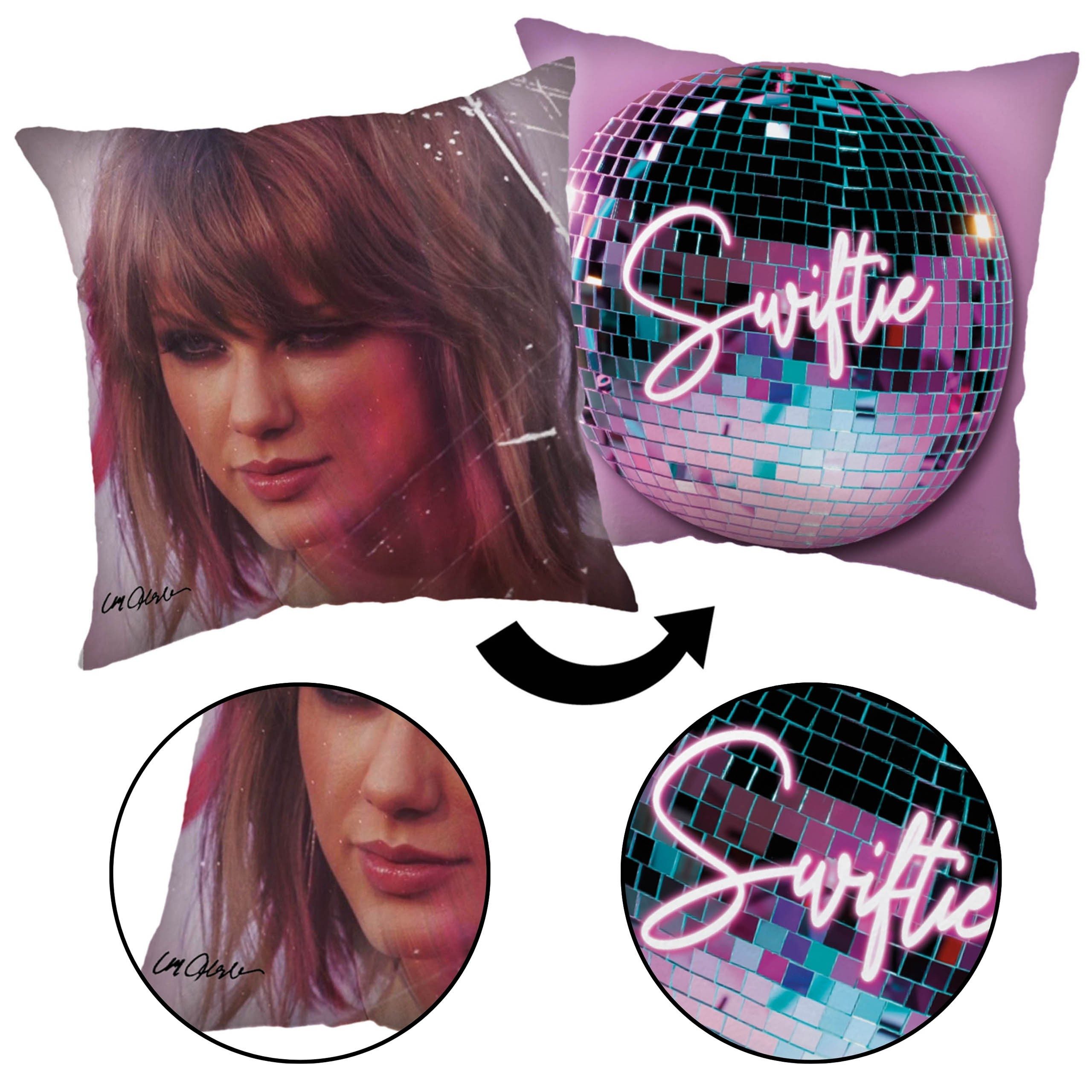Sarcia.eu Zierkissen Taylor Swift Quadratisches Kissen, Zierkissen lila 40x günstig online kaufen