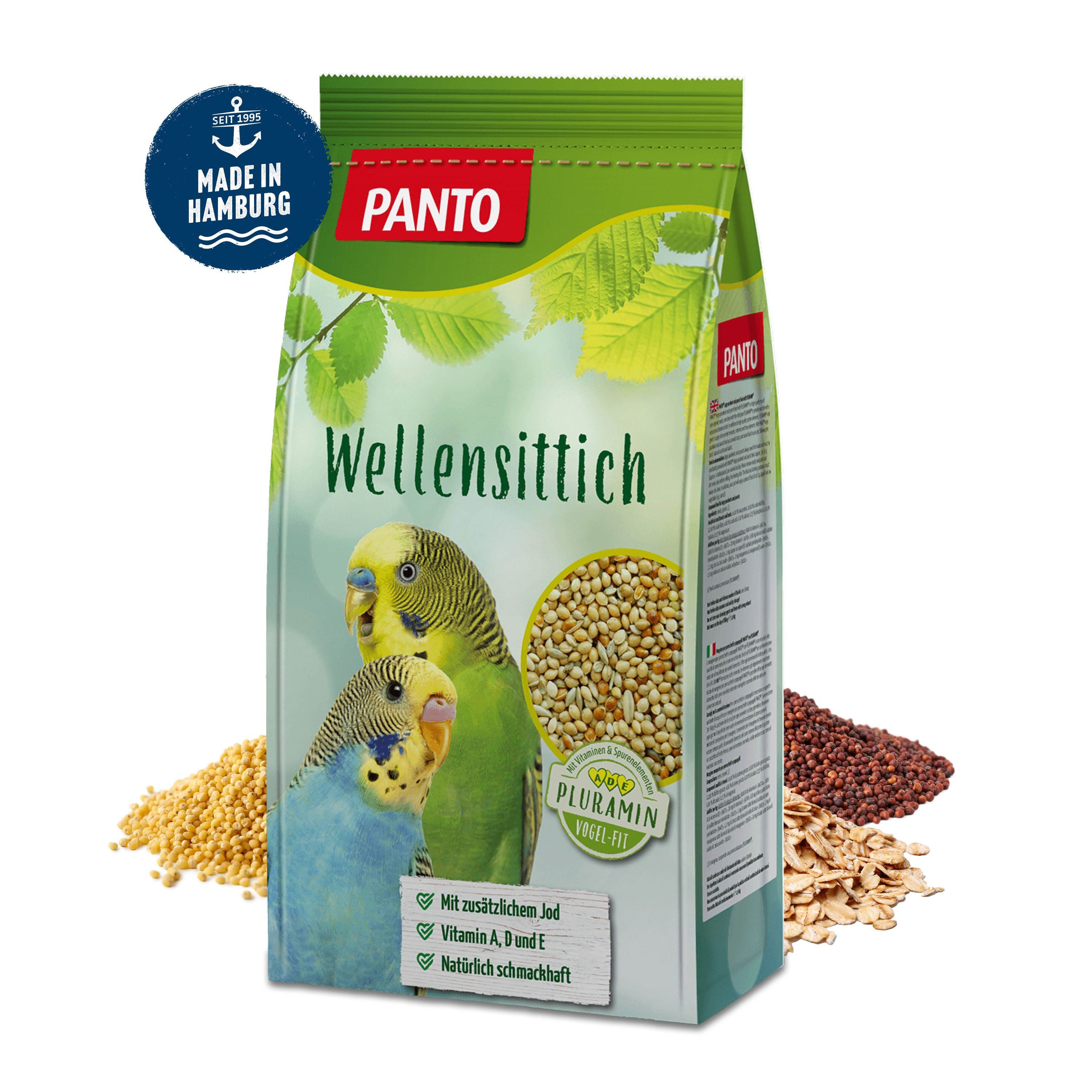 PANTO Wellensittichfutter 1kg, Wellensittichfutter