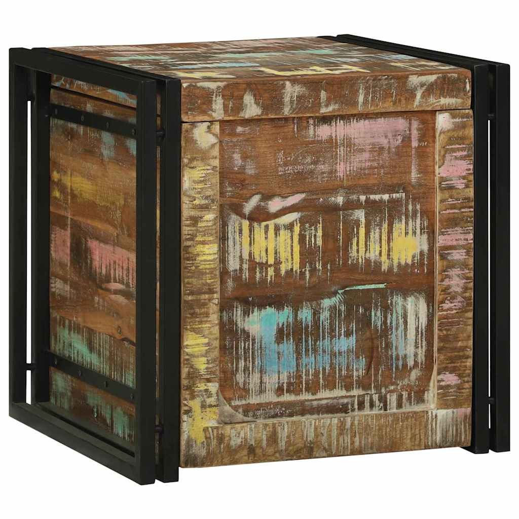 vidaXL Aufbewahrungsbox Aufbewahrungsbox 50 x 50 x 50 cm Massives upgecyceltes Holz (1 St)