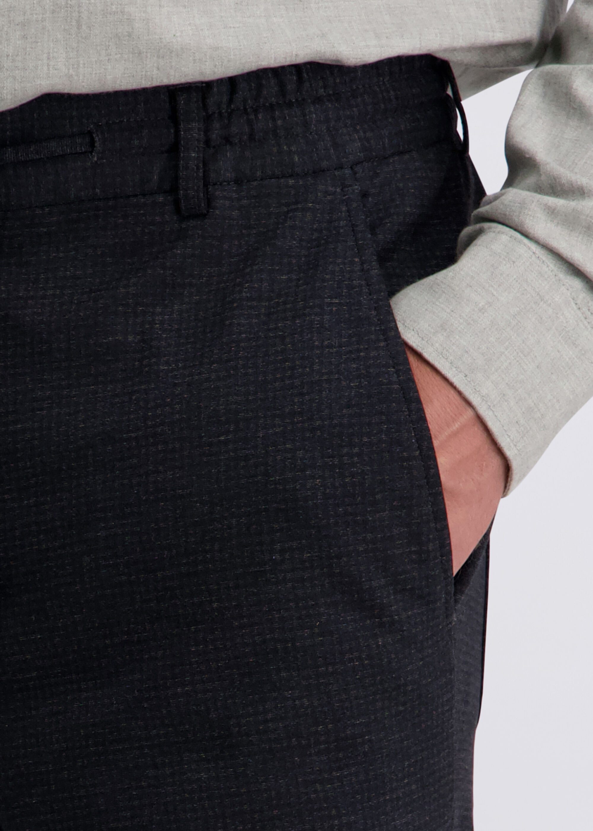 Pierre Cardin Anzughose Rick (1-tlg) mit Kordelzug