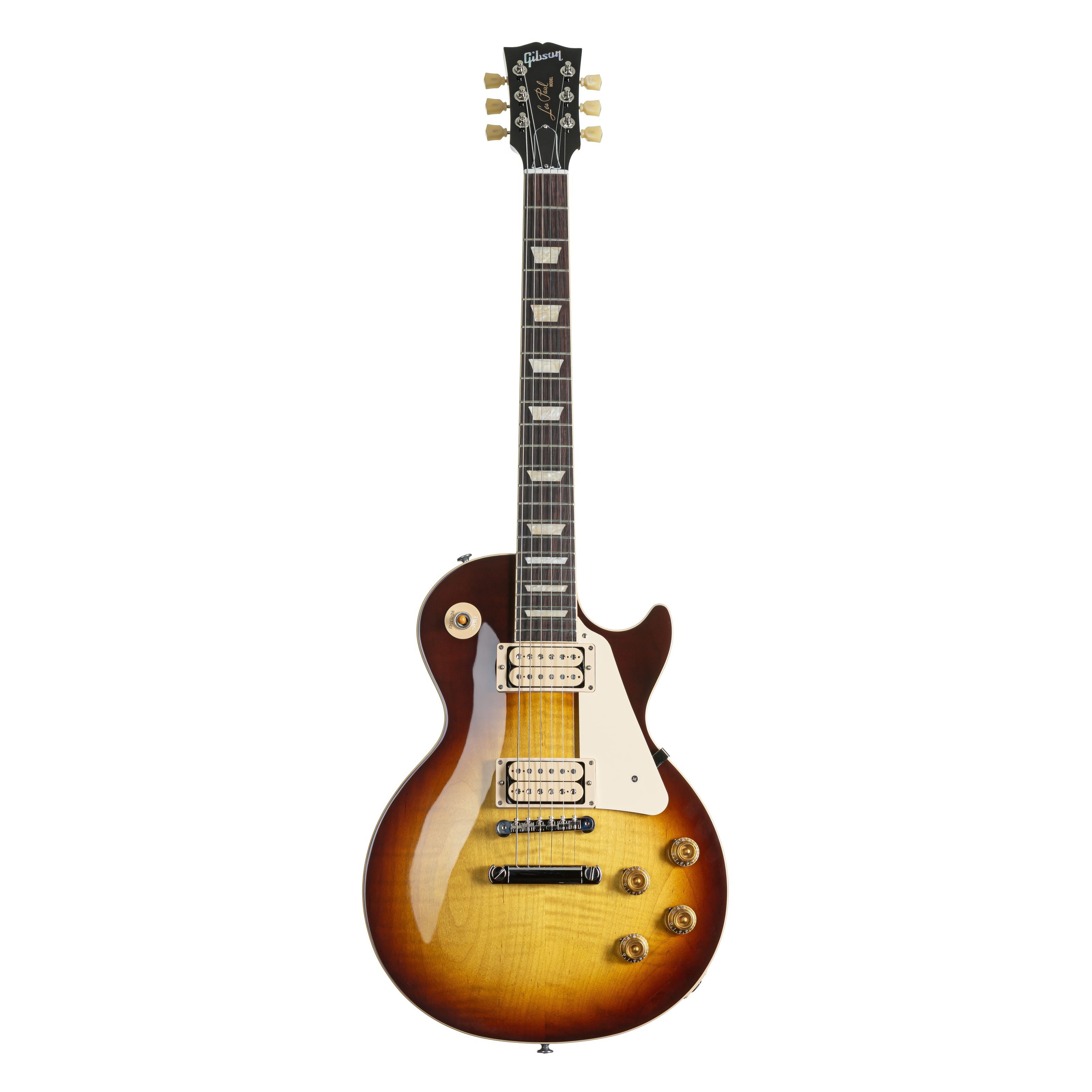 Gibson E-Gitarre, E-Gitarren, Single Cut Modelle, Les Paul Standard 50s Double Trouble Vintage Tobacco Burst Gloss -