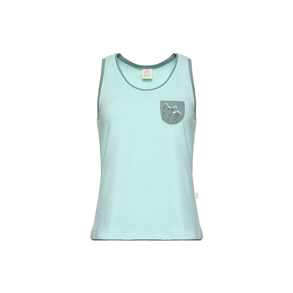 Chillaz Tanktop Karpathos Flower Pocket Ein luftiges Damen-Top mit geruchsneutralisierenden Eigenschaften