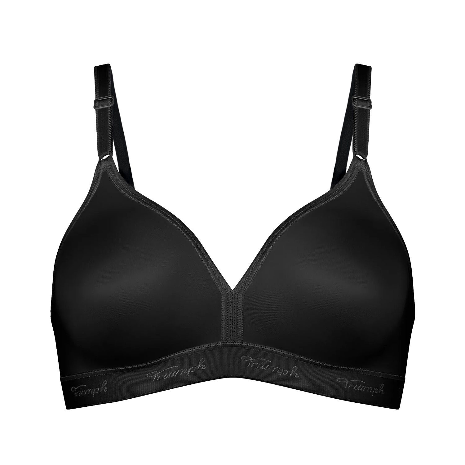 Triumph Bralette-BH Micro Fun Bügelloser BH Microfun N aus Microfaser, Basic Dessous