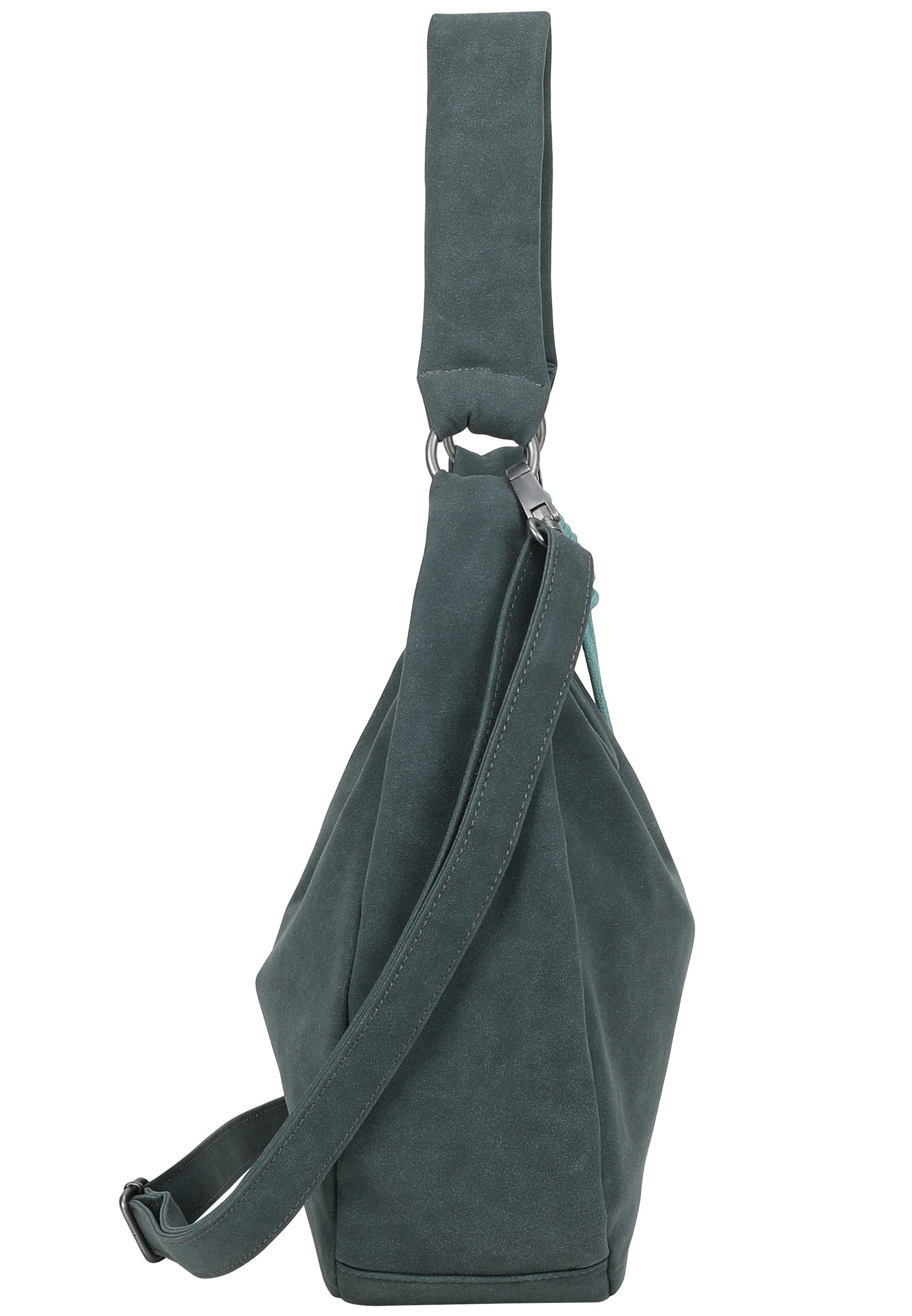 Fritzi aus Preußen Schultertasche Sue01 Suede Jacky Soft Dark Olive, mit ve günstig online kaufen