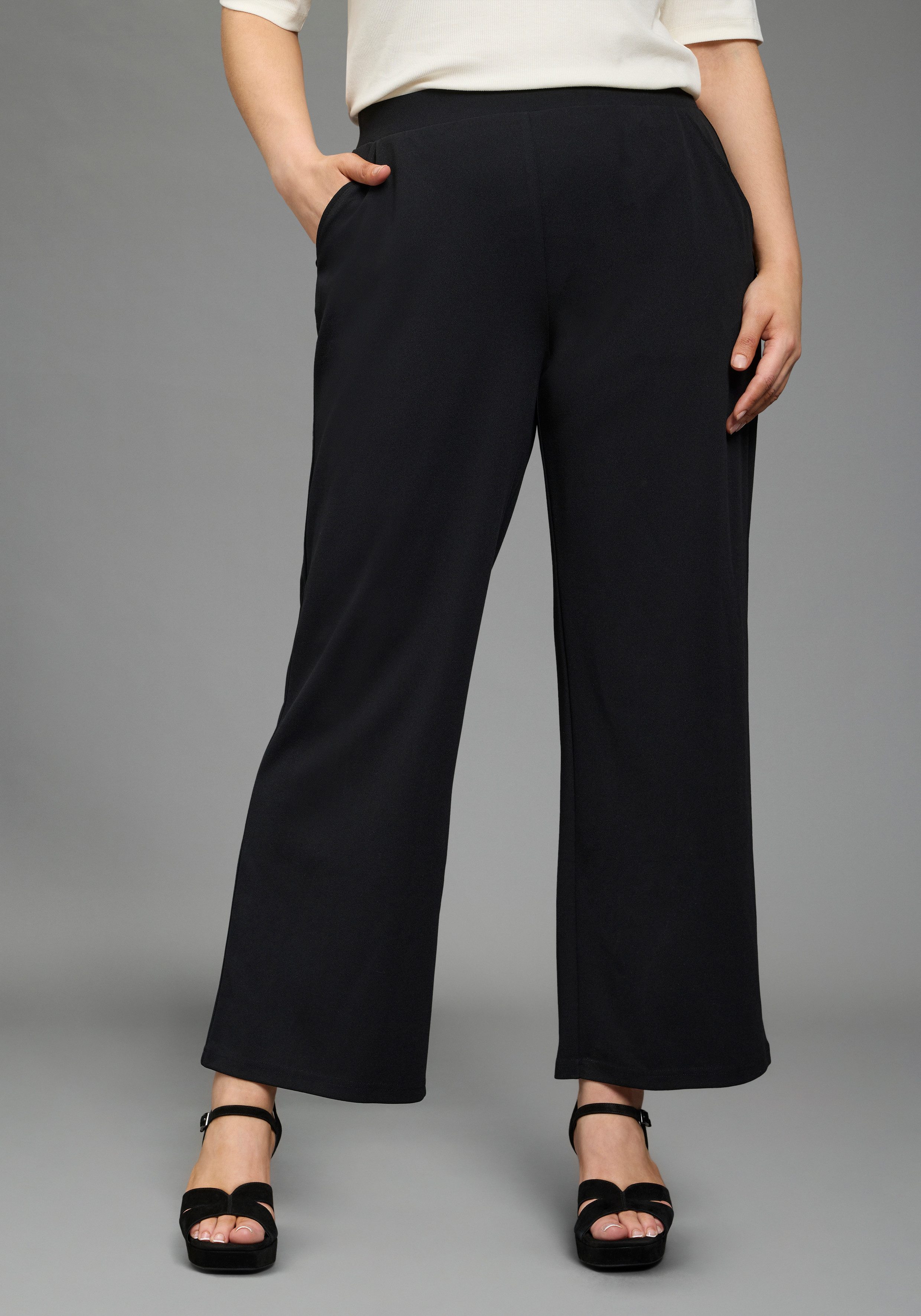 Laura Scott CURVE Schlupfhose unifarbenes Design, für Business- und Casualmode. € 59,99, (€ 59,99 pro 1 Stk).