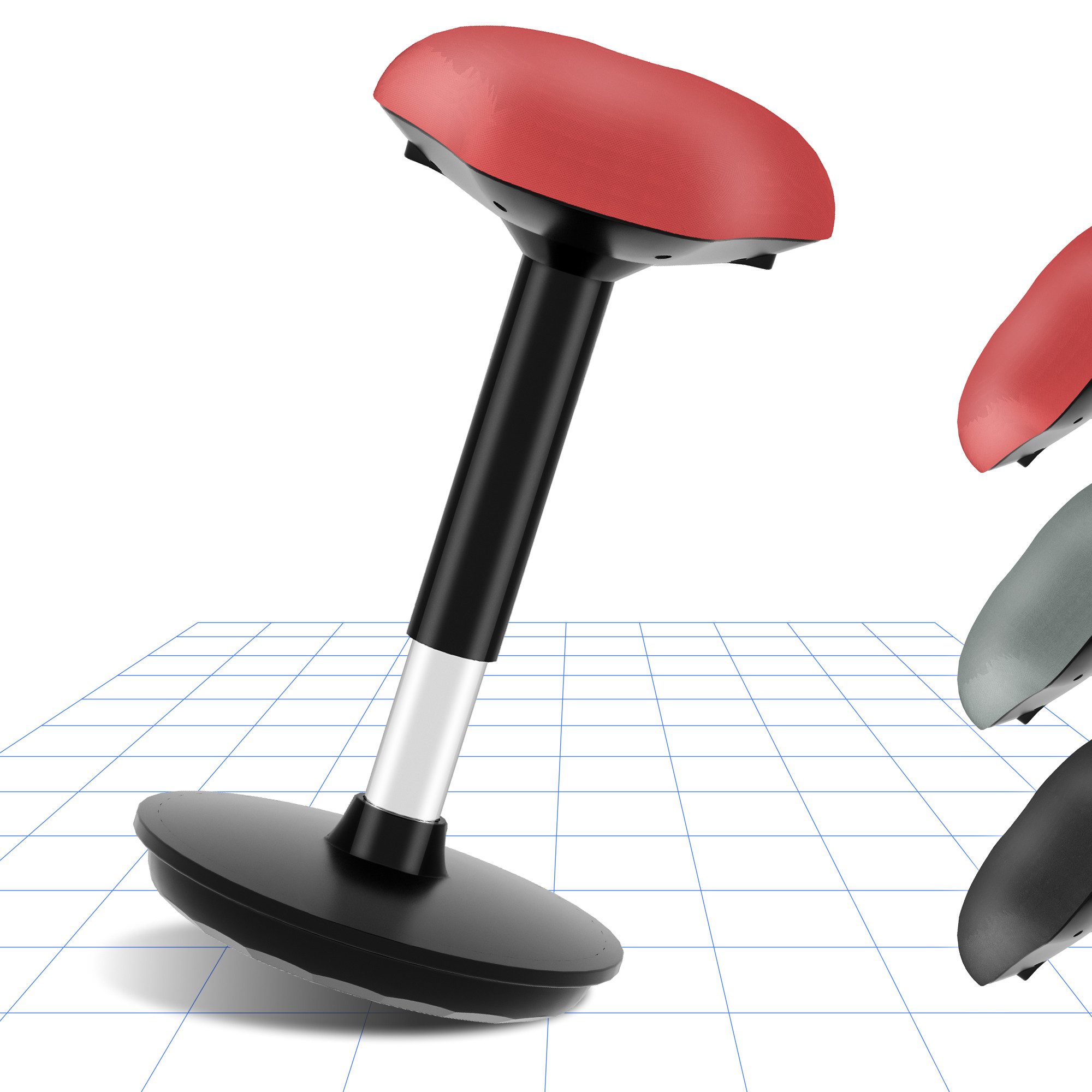 FLEXISPOT Arbeitshocker Drehhocker mit Gummifuß (1 günstig online kaufen