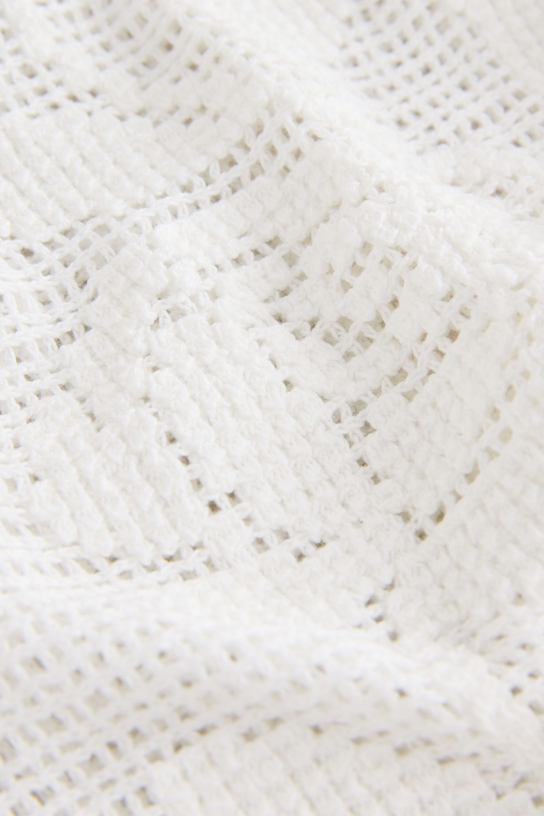 Next Kurzarmpullover Kurzarm-T-Shirt mit Blumenhäkelei (1-tlg) günstig online kaufen
