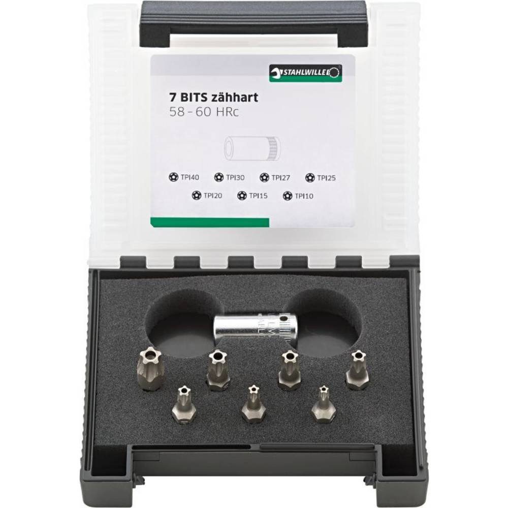 Stahlwille Bit-Set 5SternBit-Set Nr. 1204/8