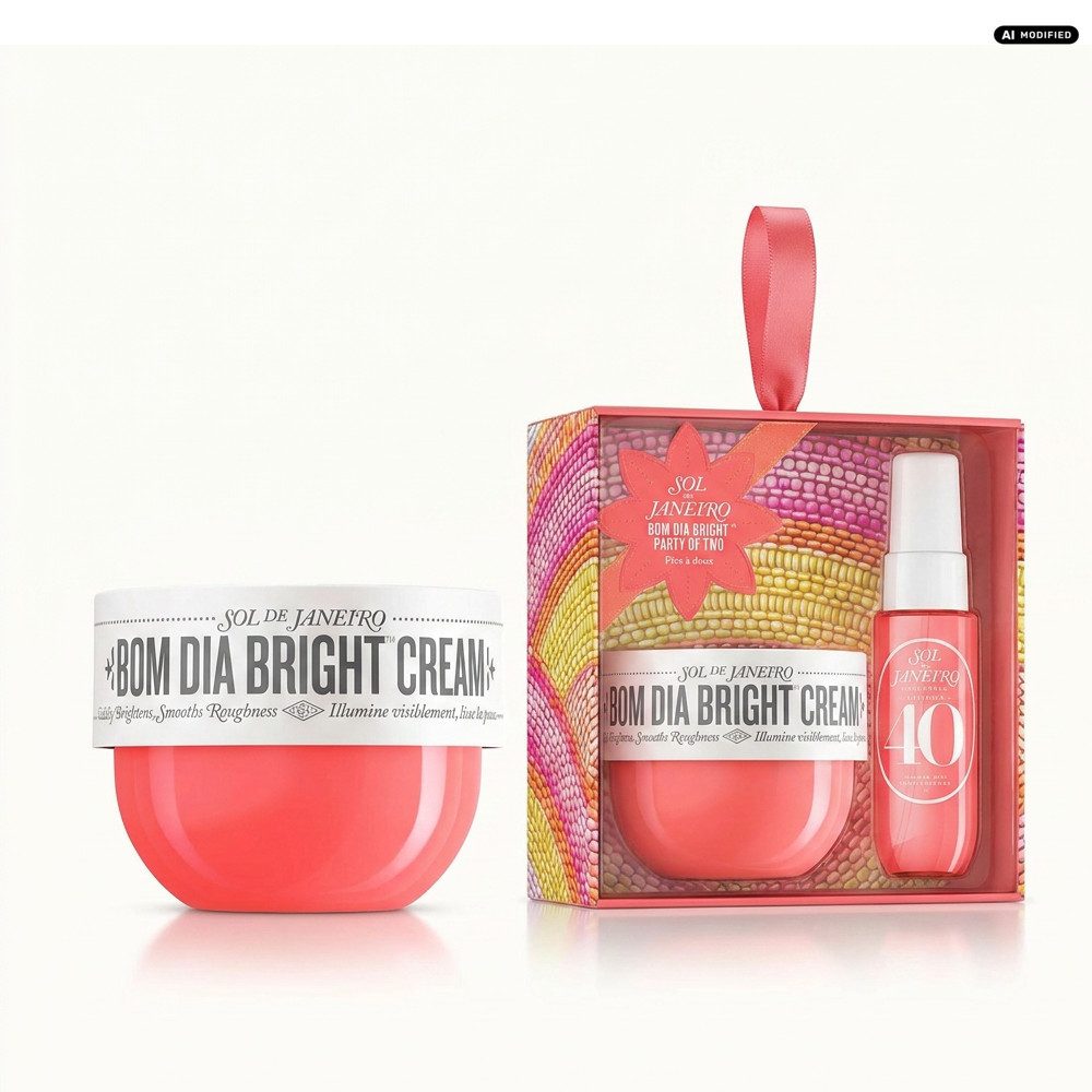 Sol de Janeiro Körpercreme Sol de Janeiro Bom Dia Bright Pflege und Duft Duo, Pflegende Körpercreme und duftendes Geschenkset in einem Bundle