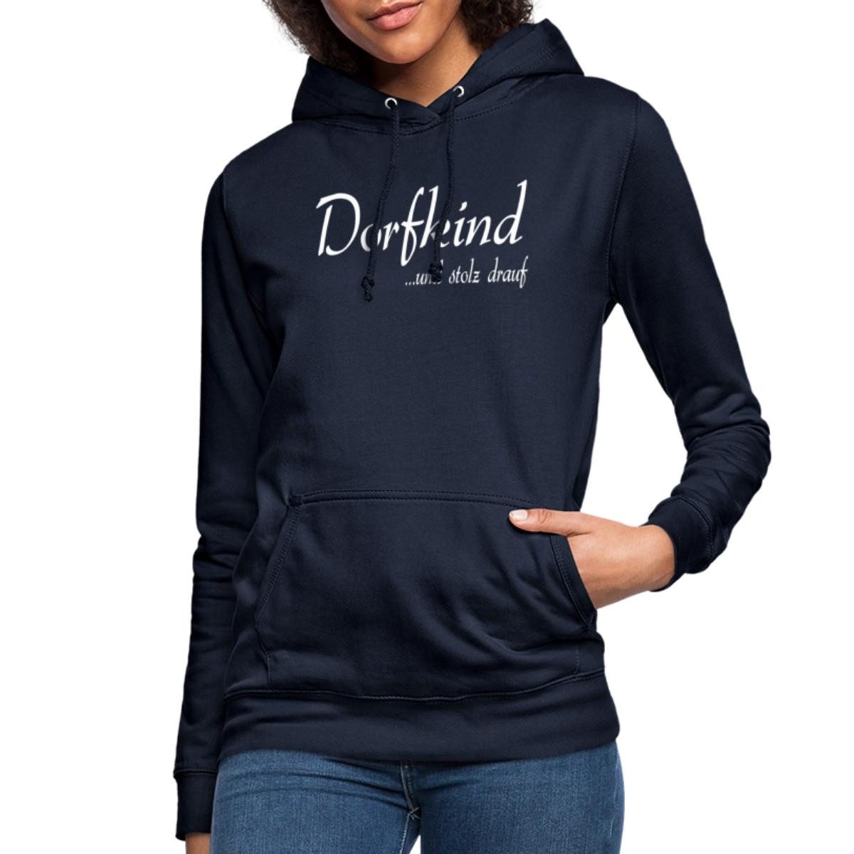 Spreadshirt Hoodie Dorfkind Geschenk Geschenkidee Witzig Damen Hoodie (1-tl günstig online kaufen