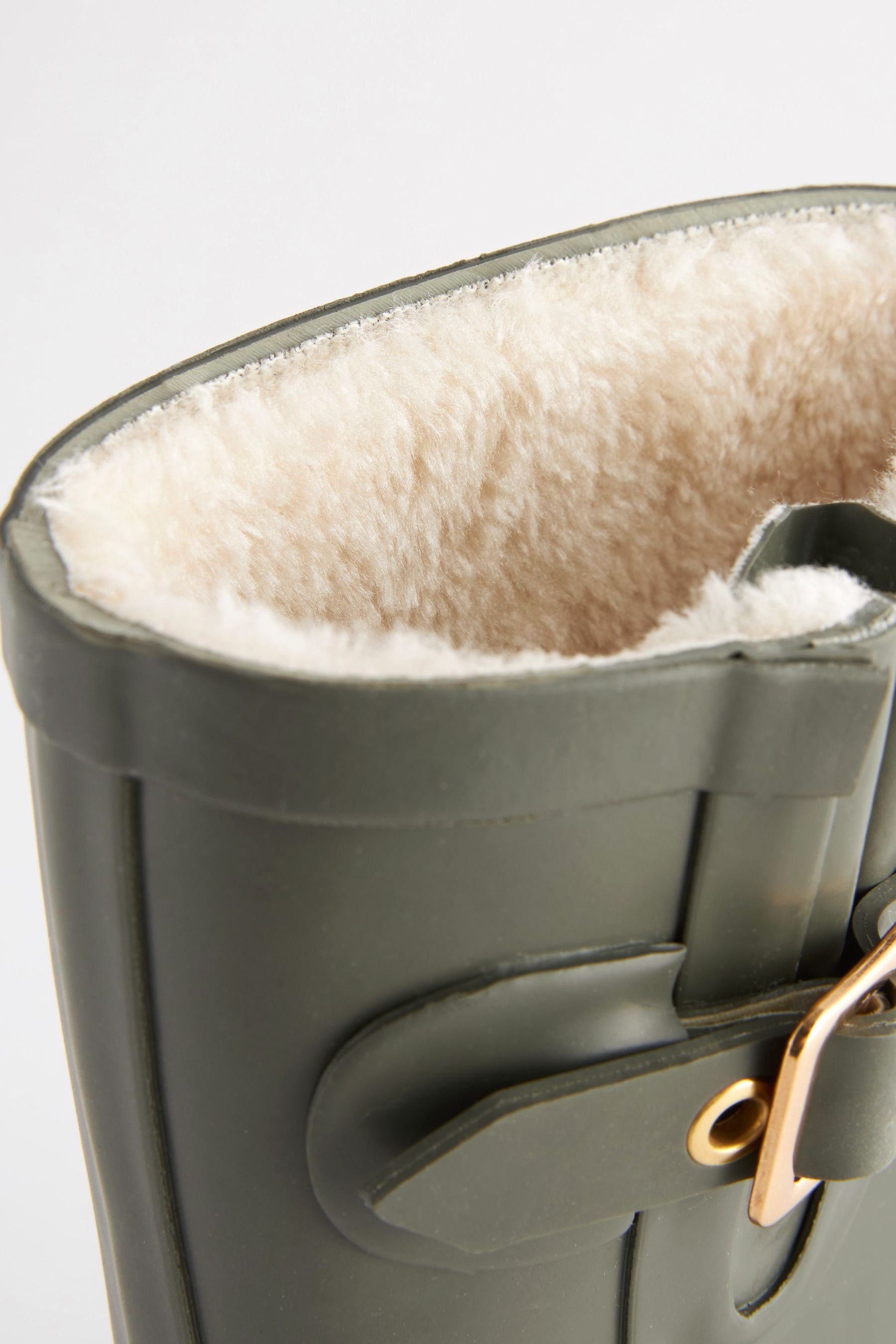 Next Gummistiefel mit Schnalle und warmem Futter Gummistiefel (1-tlg)