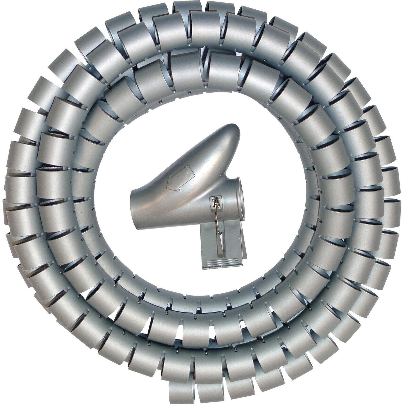 Kopp Kabelbinder Kopp Kabelorganisierer Ø 20mm Spiralschlauch Kabelschlauch 2m (1-St) Flexibler Spiralschlauch zur ordentlichen Bündelung und zum Schutz
