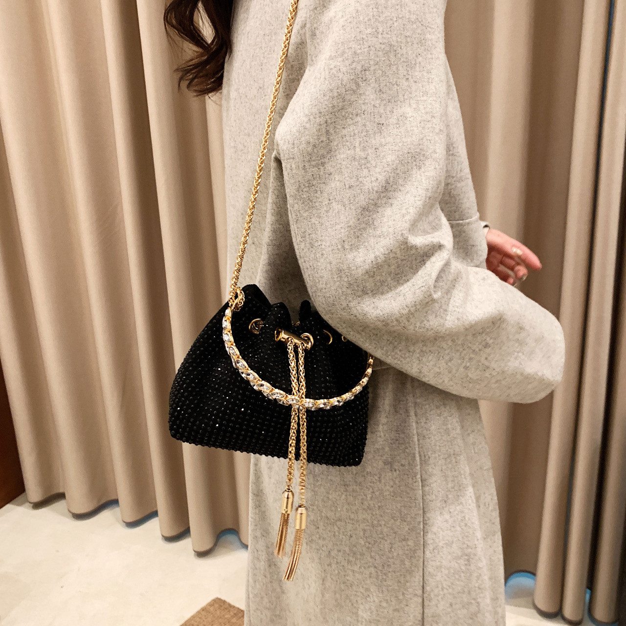 Bextsrack Clutch Abendtasche für Damen Handtaschen, Bling Kristall Strass Geldbörse, Umhängetasche für Abend Hochzeit Party Abschlussball