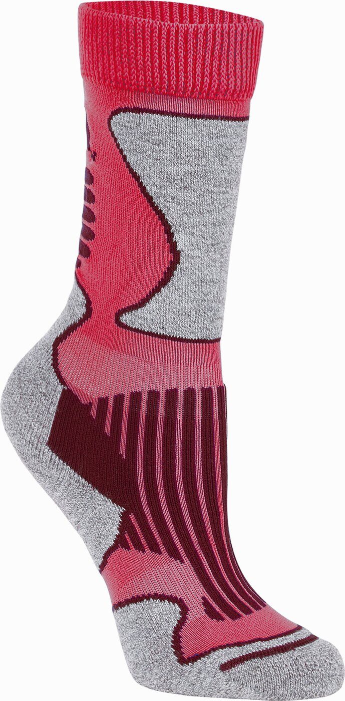McKINLEY Skisocken Ki.-Strumpf New Nils jrs RED WINE/PINK