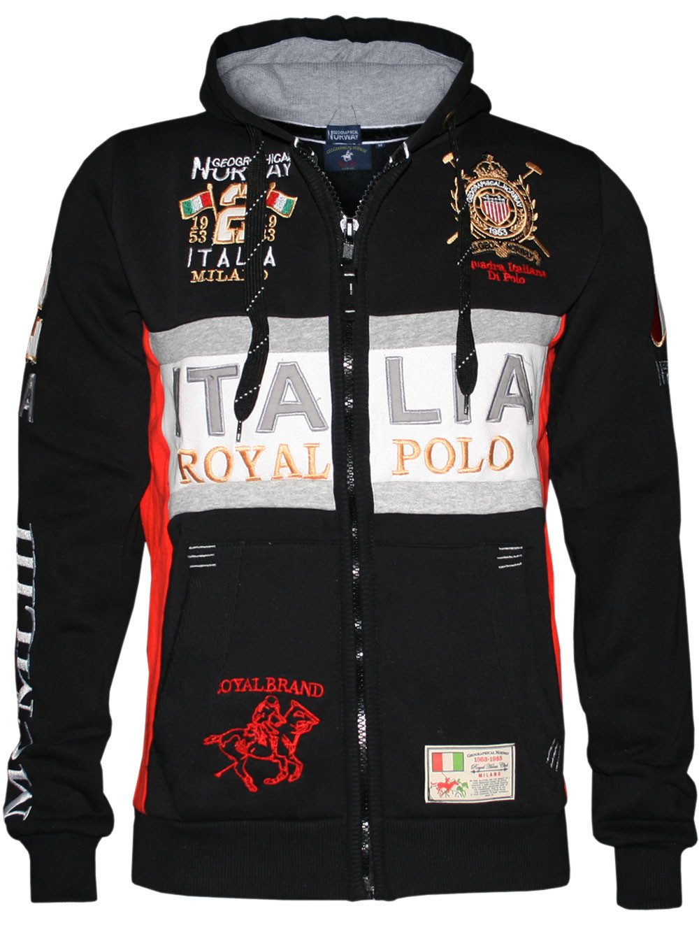 Geographical Norway Hoodie Jacke Kapuzenpullover Sweater Damen Herren Pullover -PREMIUM EDITION- CASUAL & MODERN - PREMIUM KOMFORT - NACHHALTIG - UNISEX