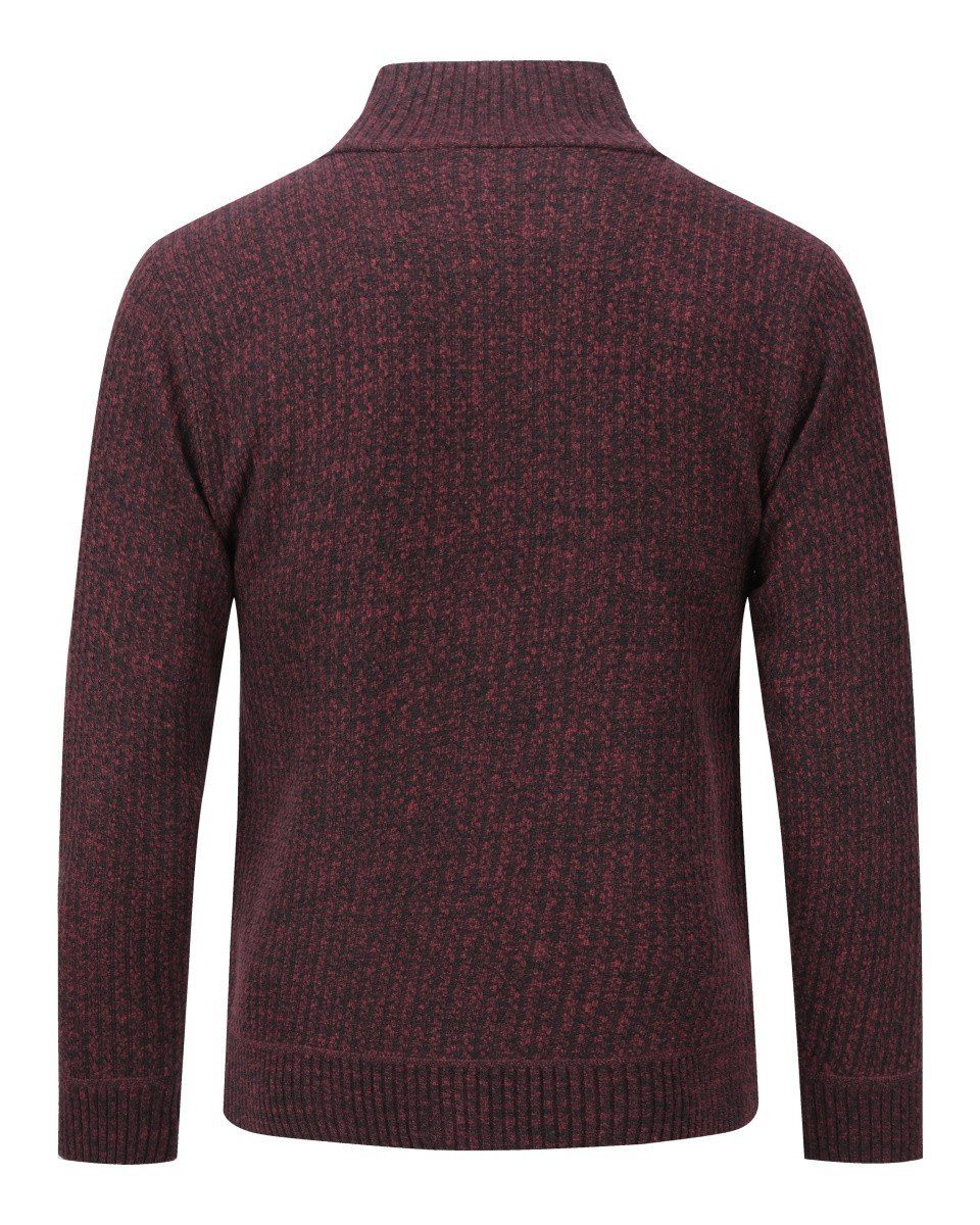 Allthemen Strickjacke mit Stehkragen Herren klassischer Cardigan günstig online kaufen