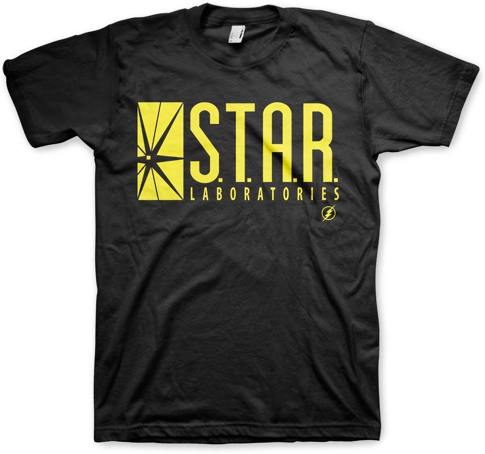 The Flash T-Shirt Star Laboratories Big Tall T-Shirt